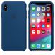 Силіконовий чохол Apple iPhone XS Max Silicone Case (MTFE2) Blue Horizon 2107 фото 2