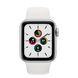 Apple Watch SE GPS 40mm Silver Aluminum Case with White Sport Band (MYDM2) 3760 фото 2