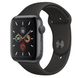 Apple Watch Series 5 (GPS) 44mm Space Gray Aluminum Case with Black Sport Band (MWVF2) 481 фото 2