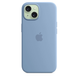 Чохол Apple iPhone 15 Silicone Case with MagSafe - Winter Blue (MT0Y3) 7838 фото 3