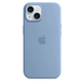 Чeхол Apple iPhone 15 Silicone Case with MagSafe - Winter Blue (MT0Y3) 7838 фото 2