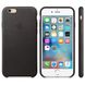 Чохол Apple Leather Case Black (MKXF2) для iPhone 6/6s Plus 312 фото 2