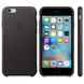Чохол Apple Leather Case Black (MKXF2) для iPhone 6/6s Plus 312 фото 3