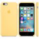Чехол Apple Silicone Case Yellow (MM662) для iPhone 6/6s 933 фото 3