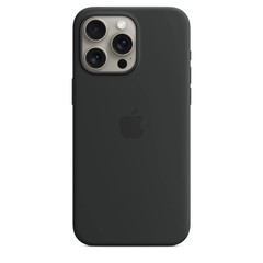 Чехол Apple iPhone 15 Pro Max Silicone Case with MagSafe - Black (MT1M3) 7794 фото