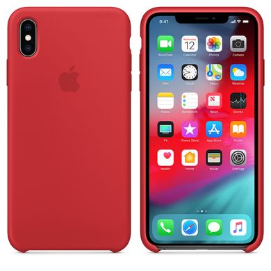 Захисний чохол Apple для iPhone XS Max червоний (MRWH2) 2113 фото
