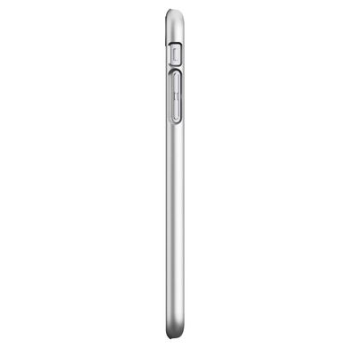 Чохол для iPhone 7 Plus Spigen Thin Fit атласний сріблястий 1976 фото