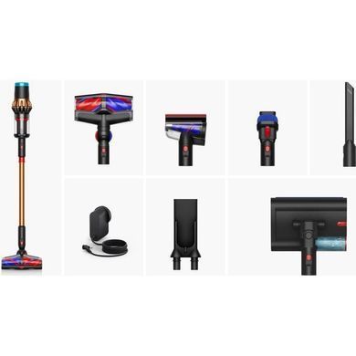 Беспроводной пылесос Dyson V16 Piston Animal Submarine с насадкой для влажной уборки жестких полов - Black/Copper (492969-01) 111342 фото