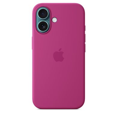 Чохол Apple iPhone 16 Silicone Case with MagSafe - Fuchsia (MYY53)