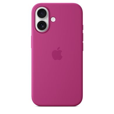 Чохол Apple iPhone 16 Silicone Case with MagSafe - Fuchsia (MYY53)