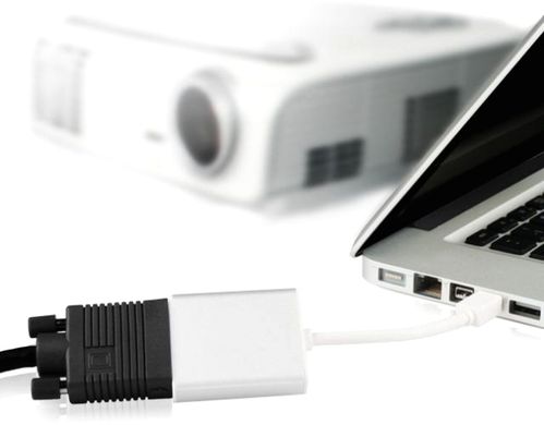 Адаптер Moshi Mini Display Port to VGA adapter Silver (99MO023201) 1732 фото