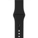 Ремінець для Apple Watch 42/44mm Sport Band Black (High Copy) 1778 фото 3