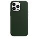 Чохол Apple Leather Case with MagSafe Sequoia Green (MM1G3) для iPhone 13 Pro 4120 фото 2