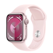 Apple Watch Series 9 GPS 45mm Pink Aluminum Case with Light Pink Sport Band - S/M (MR9G3) 4468 фото 1