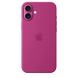 Чехол Apple iPhone 16 Silicone Case with MagSafe - Fuchsia (MYY53)