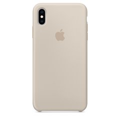 Cиликоновый чехол Apple iPhone XS Max Silicone Case (MRWJ2) Stone