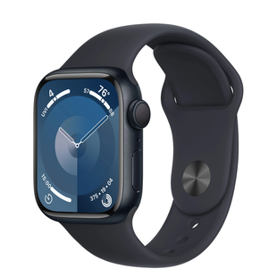 Apple Watch Series 9 GPS 45mm Midnight Aluminum Case with Midnight Sport Band - M/L (MR9A3) 4463 фото