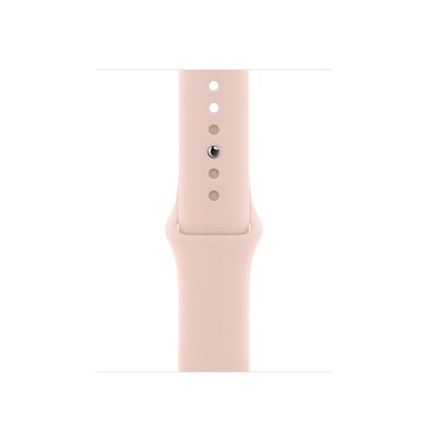 Apple Watch SE GPS 40mm Gold Aluminum Case with Pink Sand Sport Band (MYDN2) 3761 фото