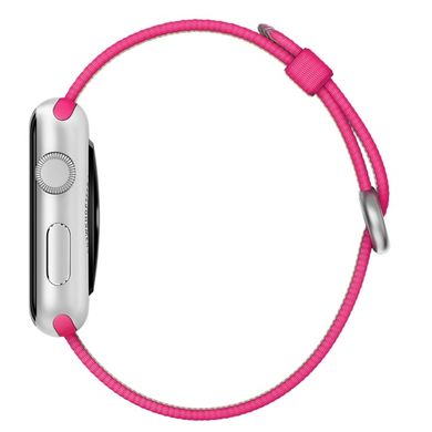 Ремінець Apple 42mm Pink Woven Nylon для Apple Watch 414 фото
