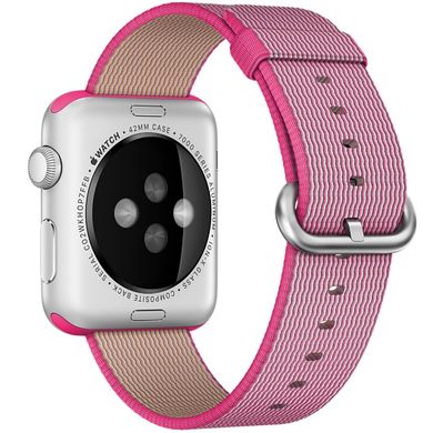 Ремешок Apple 42mm Pink Woven Nylon для Apple Watch 414 фото