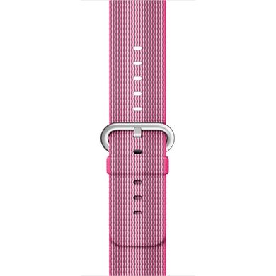 Ремінець Apple 42mm Pink Woven Nylon для Apple Watch 414 фото