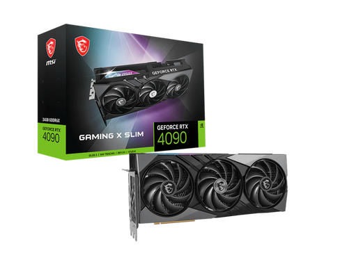 Відеокарта MSI GeForce RTX 4090 GAMING X SLIM 24G (912-V510-265)