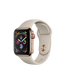 Apple Watch Series 4 (GPS+LTE) 40mm Gold Stainless Steel Case with Stone Sport Band (MTUR2) 2071 фото 1