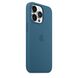 Чехол Apple Silicone Case with MagSafe Blue Jay (MM2G3) для iPhone 13 Pro 4115 фото 5