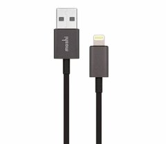 USB кабель Moshi Lightning black (1 m) для зарядки iPhone, iPad