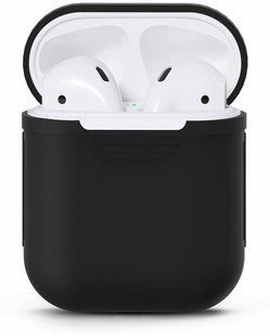 Чохол Silicone Case для AirPods (black) 1518 фото