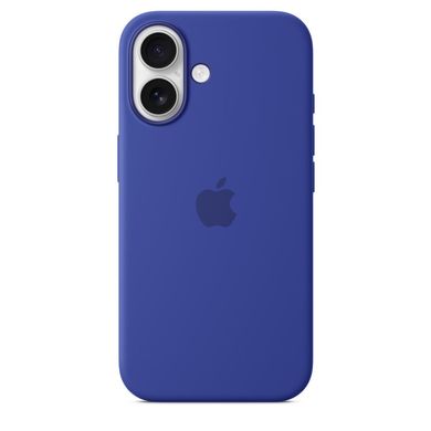 Чехол Apple iPhone 16 Silicone Case with MagSafe - Ultramarine (MYY63)