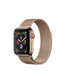 Apple Watch Series 4 (GPS+LTE) 40mm Gold Stainless Steel Case with Gold Milanese Loop (MTUT2) 2077 фото 1