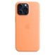 Чехол Apple iPhone 15 Pro Max Silicone Case with MagSafe - Orange Sorbet (MT1W3) 7795 фото 3