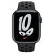 Apple Watch Nike Series 7 GPS, 45mm Midnight Aluminium Case With Nike Sport Band Anthracite/Black (MKNC3) 4171 фото 2