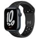 Apple Watch Nike Series 7 GPS, 45mm Midnight Aluminium Case With Nike Sport Band Anthracite/Black (MKNC3) 4171 фото 1