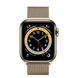 Apple Watch Series 6 (GPS + Cellular) 40mm Gold Stainless Steel Case with Milanese Loop (M02X3) 3767 фото 2
