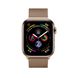 Apple Watch Series 4 (GPS+LTE) 40mm Gold Stainless Steel Case with Gold Milanese Loop (MTUT2) 2077 фото 2