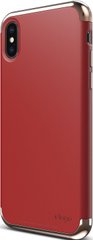 Чехол для iPhone X Elago Empire Case Chrome Rose Gold/Red (ES8EM-RGDRD)