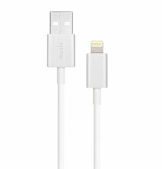 USB кабель Moshi Lightning white (1 m) для зарядки iPhone, iPad
