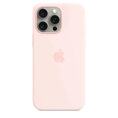 Чехол Apple iPhone 15 Pro Max Silicone Case with MagSafe - Light Pink (MT1U3) 7796 фото