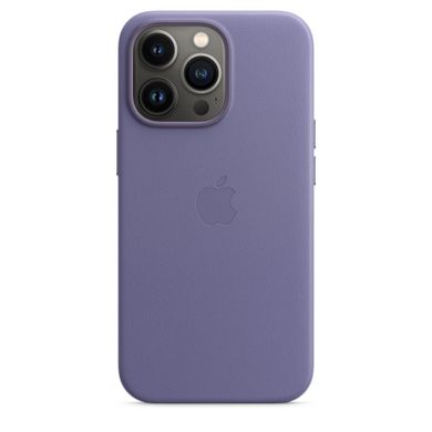 Чехол Apple Leather Case with MagSafe Wisteria (MM1F3) для iPhone 13 Pro 4122 фото