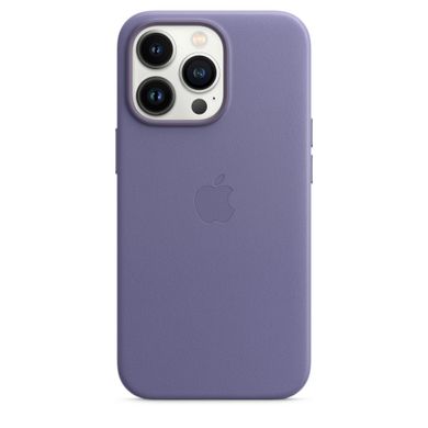 Чехол Apple Leather Case with MagSafe Wisteria (MM1F3) для iPhone 13 Pro 4122 фото