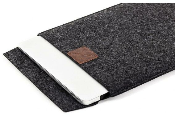 Фетровый чехол Gmakin для Macbook Pro 15 (Dark Grey) 2399 фото