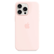 Чехол Apple iPhone 15 Pro Max Silicone Case with MagSafe - Light Pink (MT1U3) 7796 фото 4