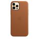 Чехол Apple Leather Case with MagSafe Saddle Brown (MHKF3) iPhone 12/iPhone 12 Pro 3855 фото 2