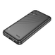 Зовнішній акумулятор HOCO J123 Element 10000mAh, 2USB, 2A Black 9481 фото 3