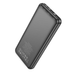 Зовнішній акумулятор HOCO J123 Element 10000mAh, 2USB, 2A Black 9481 фото 2