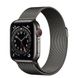 Apple Watch Series 6 (GPS + Cellular) 40mm Graphite Stainless Steel Case with Milanese Loop (MG2U3) 3768 фото