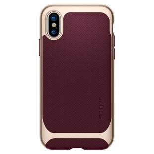 Чохол Spigen Neo Hybrid Burgundy для iPhone X 1308 фото