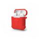 Красный силиконовый чехол для AirPods COTEetCI Case+line Red (CS8108-RD)  1879 фото 2
